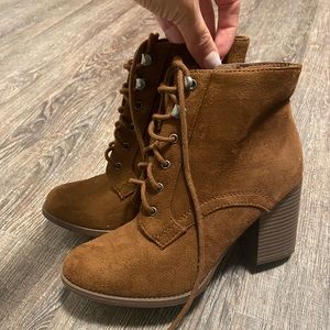 Suede Booties